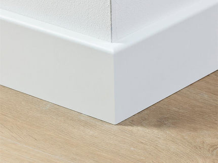 Folie plint wit RAL 9010 Berlijn (meerdere formaten)