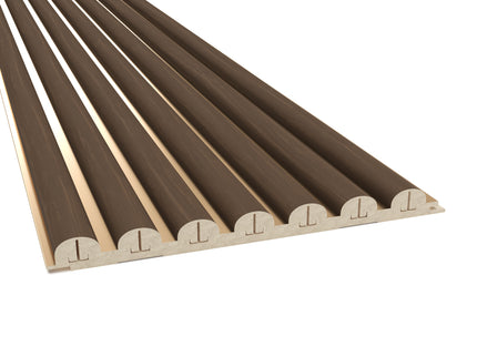 Lagoon - Bronze & Smoked Walnut (Set van 2 panelen / 1,66m²)