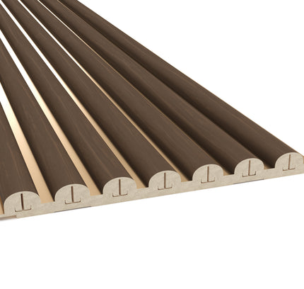 Lagoon - Bronze & Smoked Walnut (Set van 2 panelen / 1,66m²)