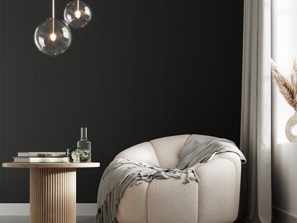 Panel - Matte Black (Set van 4 panelen / 3,32m²)
