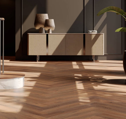Executive Gold Herringbone (Plak)