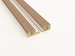 White & Natural Oak