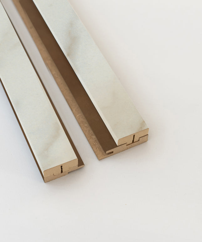 Latt Lux collectie - Eindprofiel set 1x links + 1x rechts