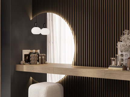 Lagoon - Bronze & Matte Black (Set van 2 panelen / 1,66m²)