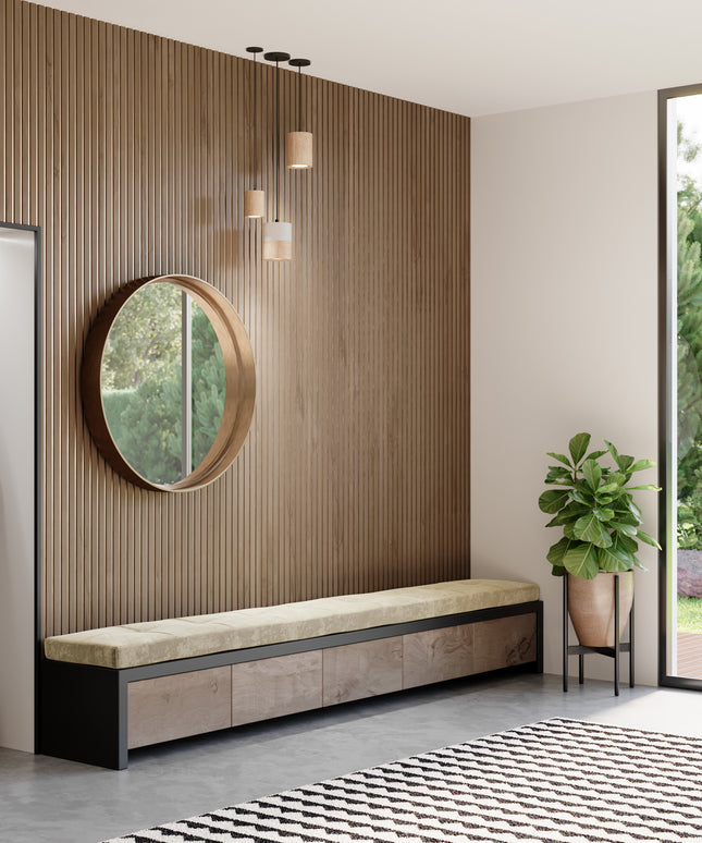 Latt Luxx - Bronze & Castle Oak (Per 1,66m²)
