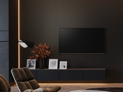 Latt Luxx - Bronze & Matte Black (Per 1,66m²)