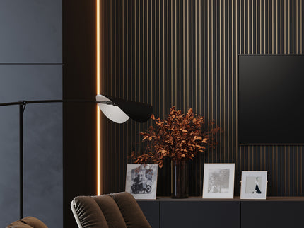 Latt Luxx - Bronze & Matte Black (Per 1,66m²)