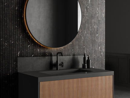 Novo Hydro - Black & Black Marble (Per 1,66m²)