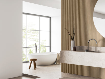 Novo Hydro - White & Natural Oak (Per 1,66m²)