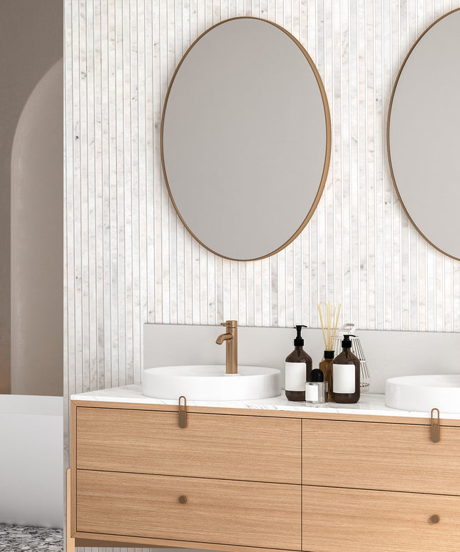 Novo Hydro - White & Nude Marble (Per 1,66m²)