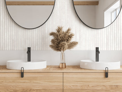 Novo Hydro - White & Stucco Ivory (Per 1,66m²)