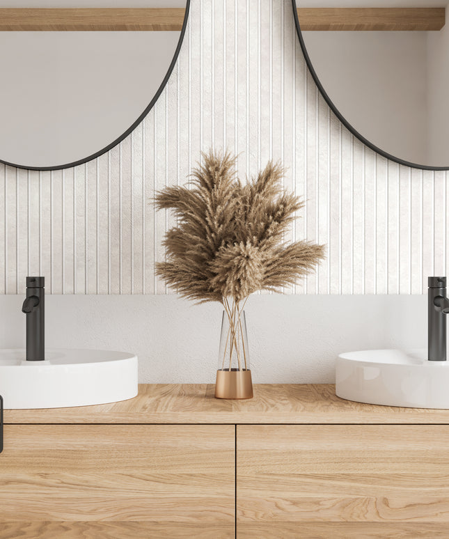 Novo Hydro - White & Stucco Ivory (Per 1,66m²)