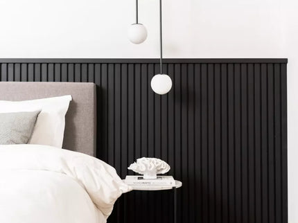 Latt - Matte Black (Per 1,66m²)