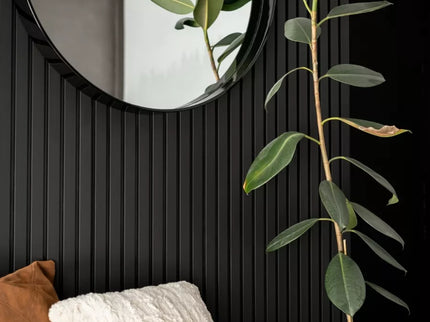 Latt - Matte Black (Per 1,66m²)