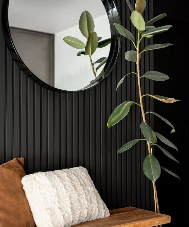 Latt - Matte Black (Per 1,66m²)