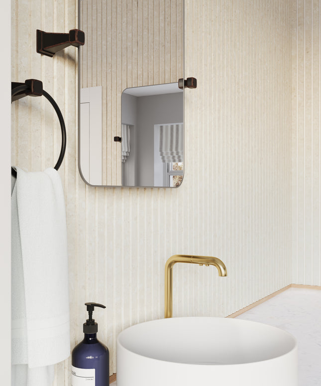 Novo Hydro - White & Ceppo Beige (Per 1,66m²)