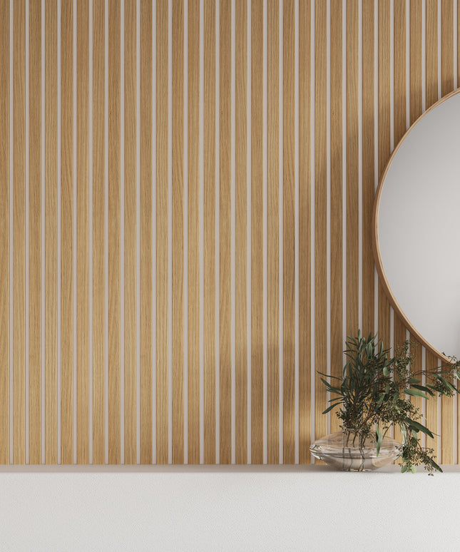 Novo Hydro - White & Natural Oak (Per 1,66m²)