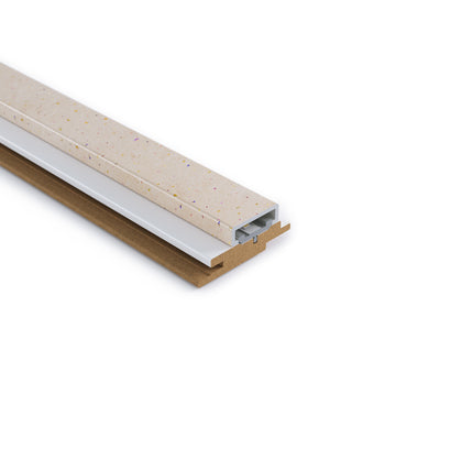 LED-profiel - Latt - White & Concrete Blossom