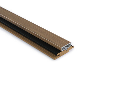 LED-profiel - Latt - Black & Warm Walnut