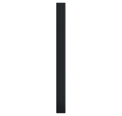 Riff - Matte Black (1 Paneel / 0,57m²)