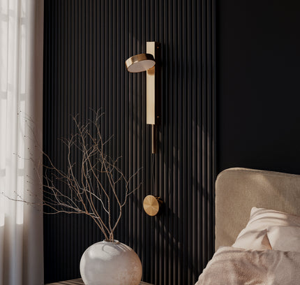 Moon - Matte Black (1 Paneel / 0,83m²)