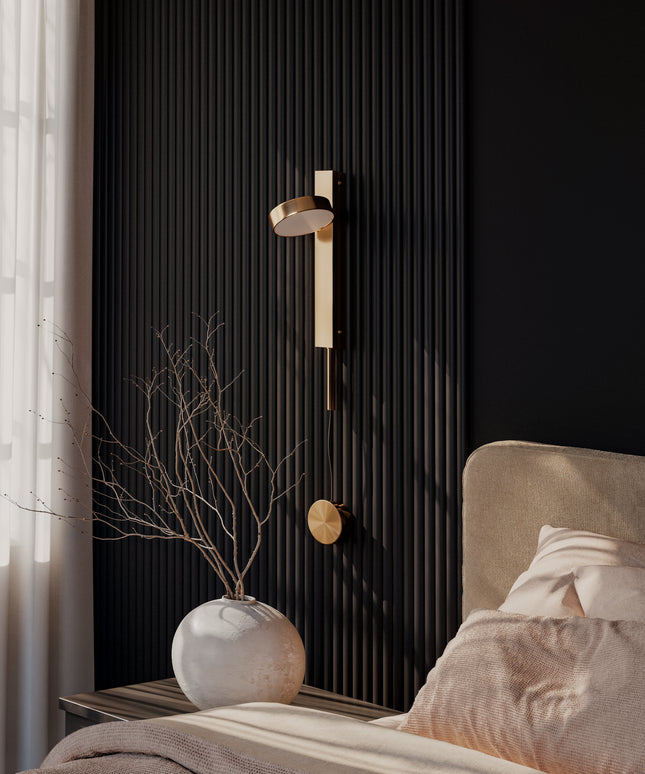 Moon - Matte Black (1 Paneel / 0,83m²)