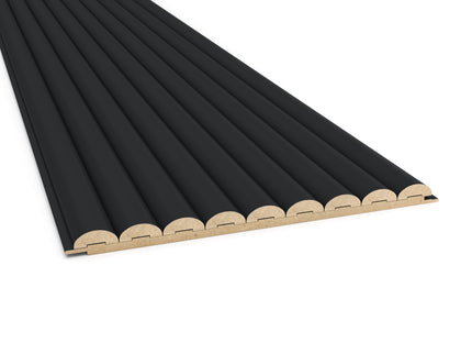 Moon - Matte Black (1 Paneel / 0,83m²)