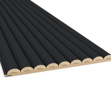Moon - Matte Black (1 Paneel / 0,83m²)