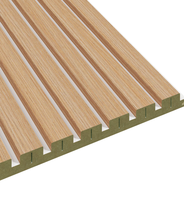 Latt Novo-Hydro - White & Natural Oak (Set van 2 panelen / 1,66m²)