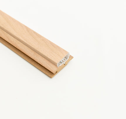 LED-profiel - Latt - Pepper Oak