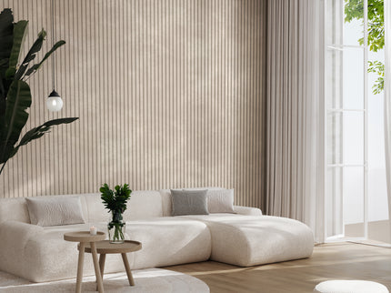 Riff - Stucco Taupe (1 Paneel / 0,57m²)