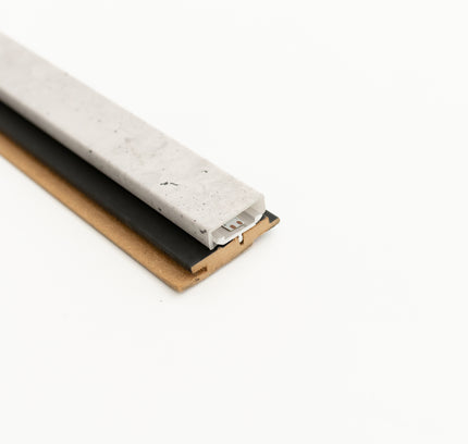LED-profiel - Latt - Black & Raw Concrete
