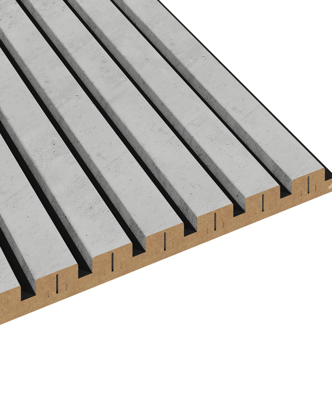 LED-profiel - Latt - Black & Raw Concrete