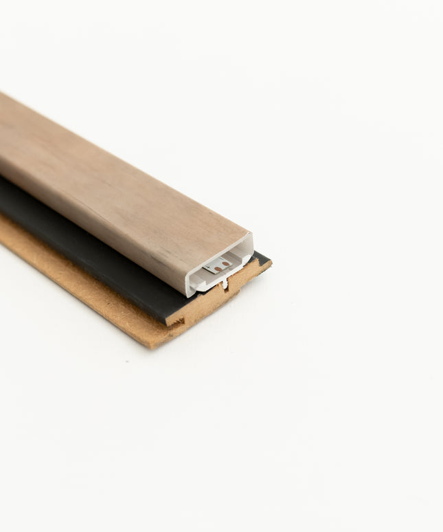 LED-profiel - Latt - Black & Rustic Wood