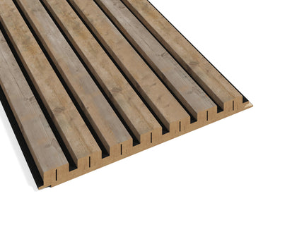 LED-profiel - Latt - Black & Rustic Wood