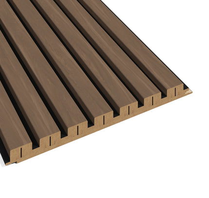 LED-profiel - Latt - Black & Smoked Walnut
