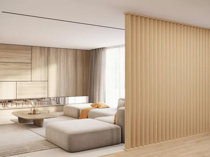 Roomdivider Natural Oak