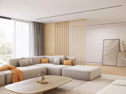 Roomdivider Natural Oak