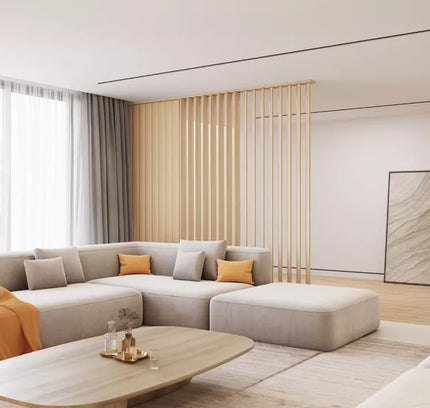 Roomdivider Natural Oak (Staaltje)