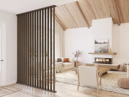 Roomdivider Smoked Walnut