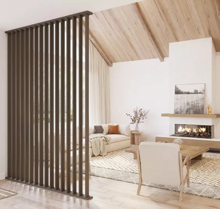 Roomdivider Smoked Walnut (Staaltje)