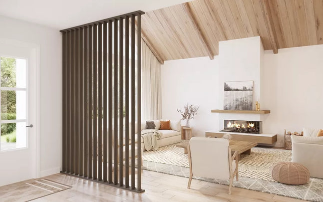 Roomdivider Smoked Walnut