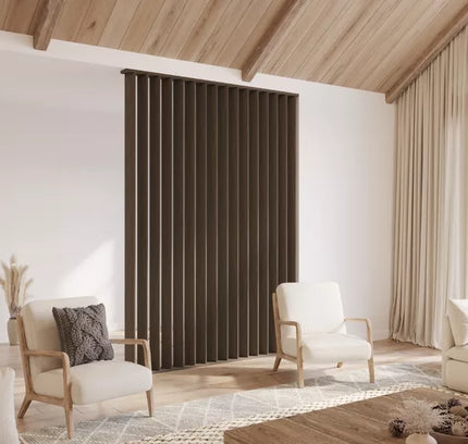Roomdivider Smoked Walnut (Staaltje)