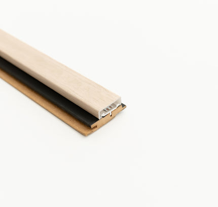 LED-profiel - Latt - Black & Vanilla Oak