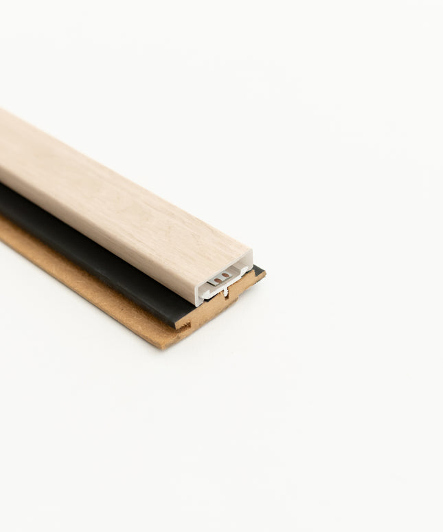 LED-profiel - Latt - Black & Vanilla Oak