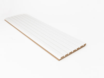 Latt - White Paintable (Set van 2 panelen / 1,66m²)