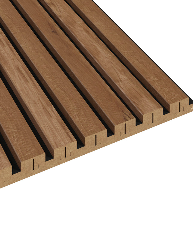 LED-profiel - Latt - Black & Castle Oak
