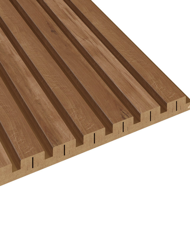 LED-profiel - Latt Luxx - Bronze & Castle Oak