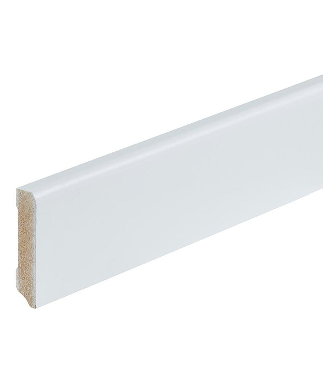 Gelakte plint wit RAL 9010 Berlijn (meerdere formaten)