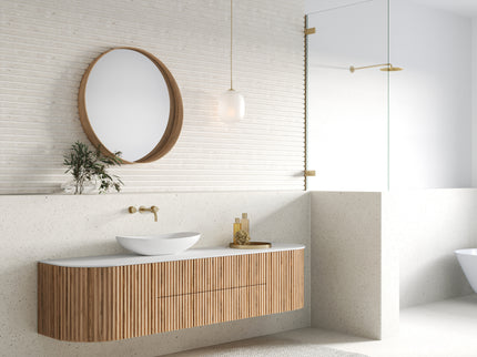 Novo Hydro - White & Ceppo Beige (Per 1,66m²)